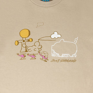 Frog Skateboards Cloud Landed Tee - Sand