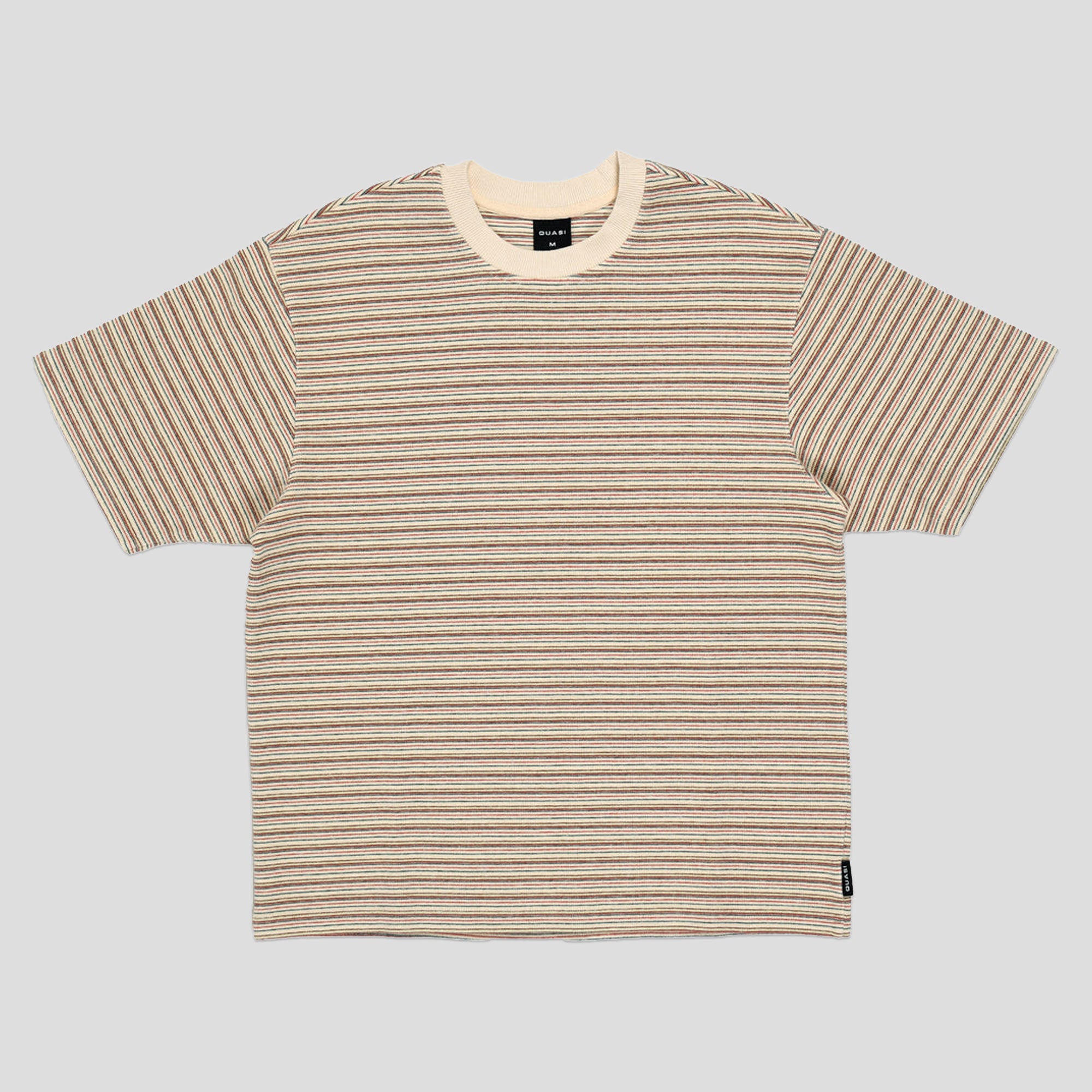 Quasi Sync Striped Tee - Cream