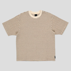 Quasi Sync Striped Tee - Cream