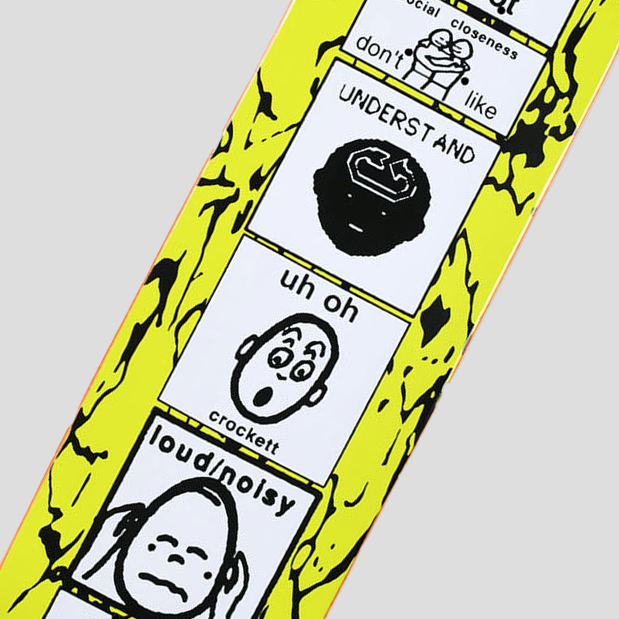 Quasi Gilbert Crockett The Pucker Deck- 8.25"