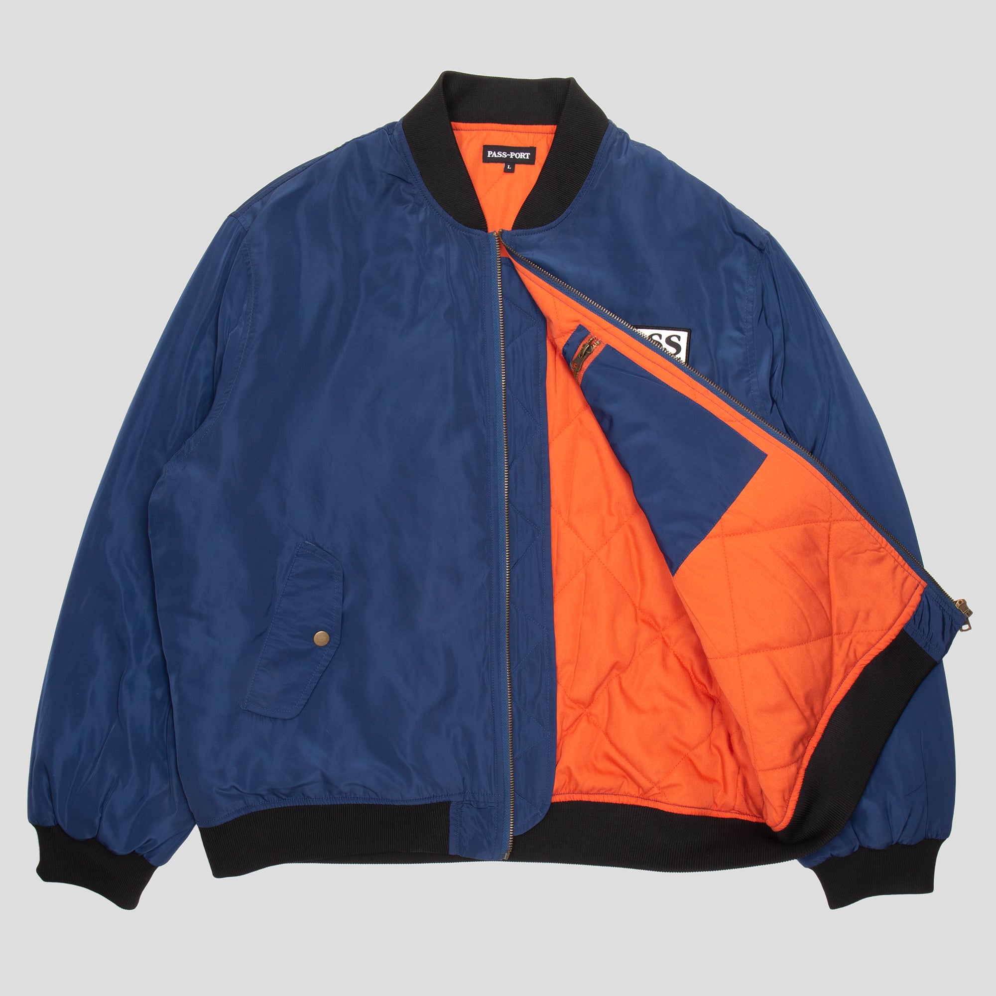 PASS~PORT "LOCK~UP" FREIGHT JACKET NAVY