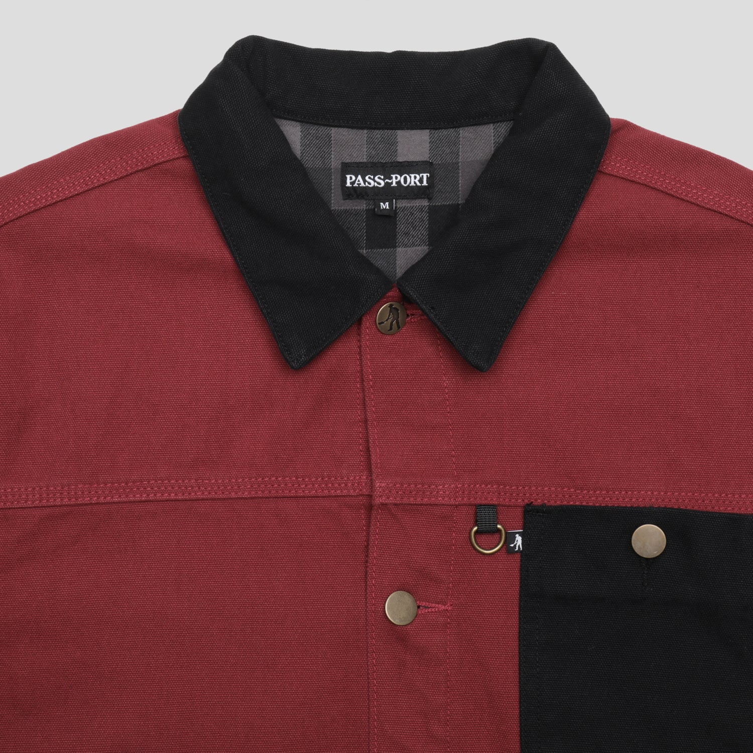Pass~Port Workers Late Jacket - Brick Red