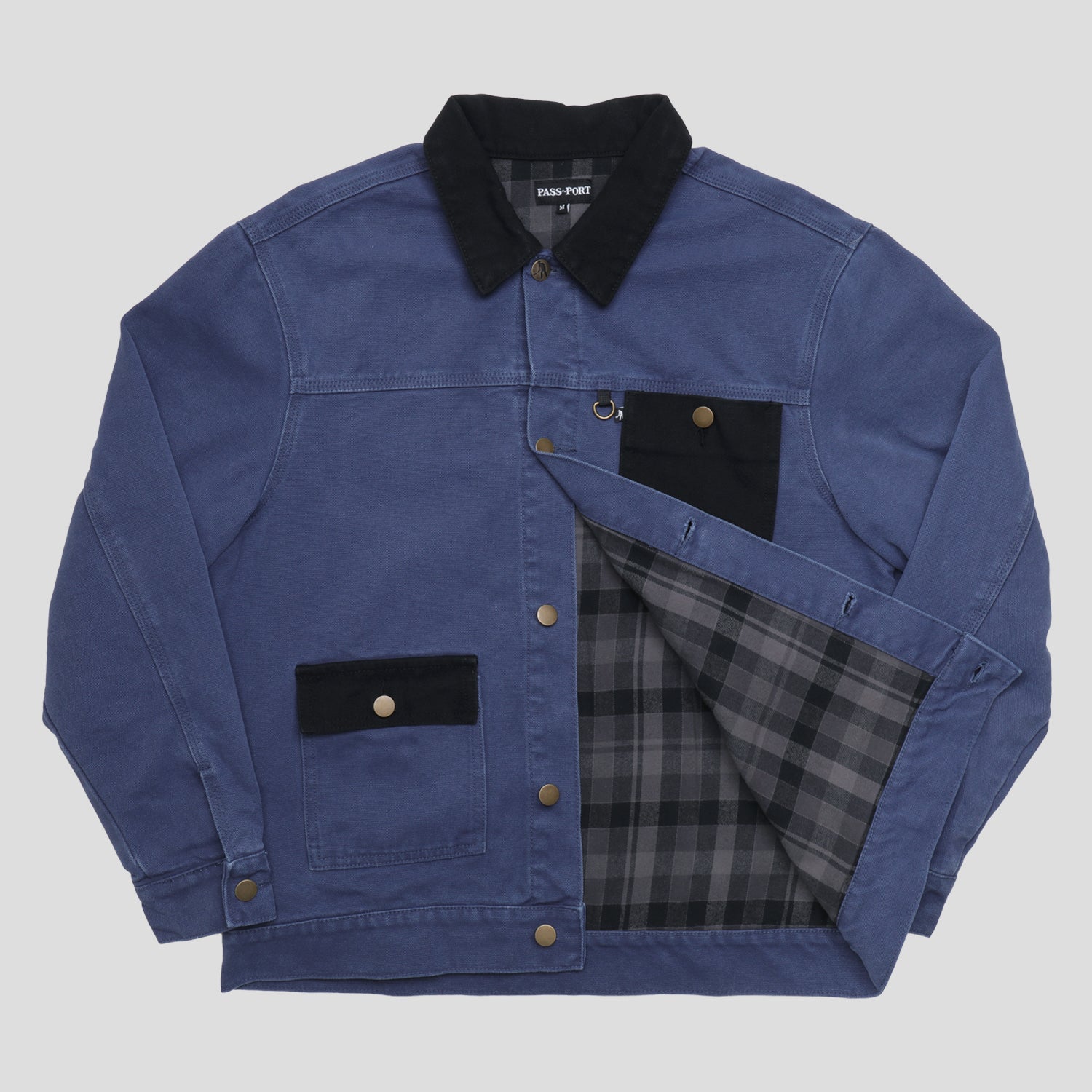 Pass~Port Workers Late Jacket - Navy