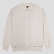 Pass~Port Brasco Zip Long Sleeve Knit - Cream