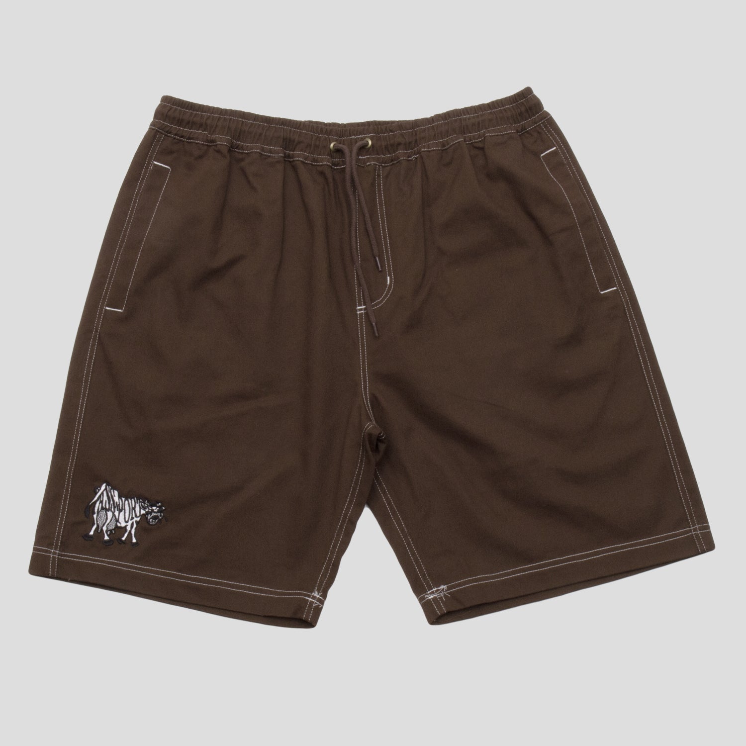 Pass~Port Crying Cow Casual Short - Choc
