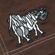 Pass~Port Crying Cow Casual Short - Choc