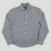 PASS~PORT "WORKERS CHECK" L/S SHIRT BLACK