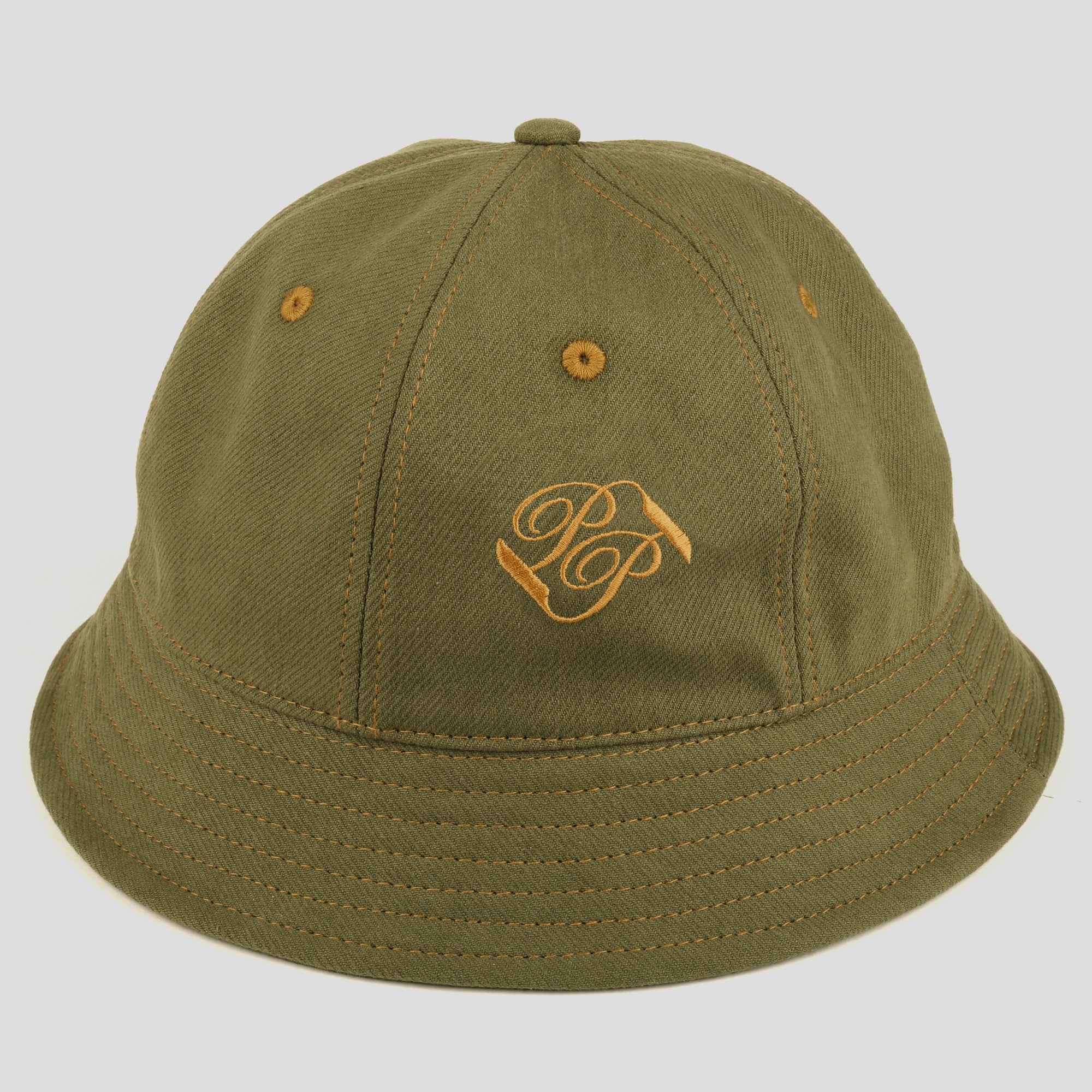 PASS~PORT "BANNER" BUCKET HAT OLIVE