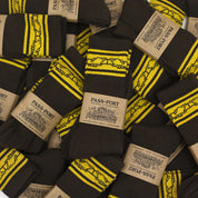 Pass~Port Store & Gallery Exclusive Inter~Solid Sox - Brown