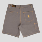 PASS~PORT "DIGGERS CLUB" SHORTS ASH - CONTRAST STITCH