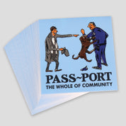 PASS~PORT FRIENDLY K9 STICKER