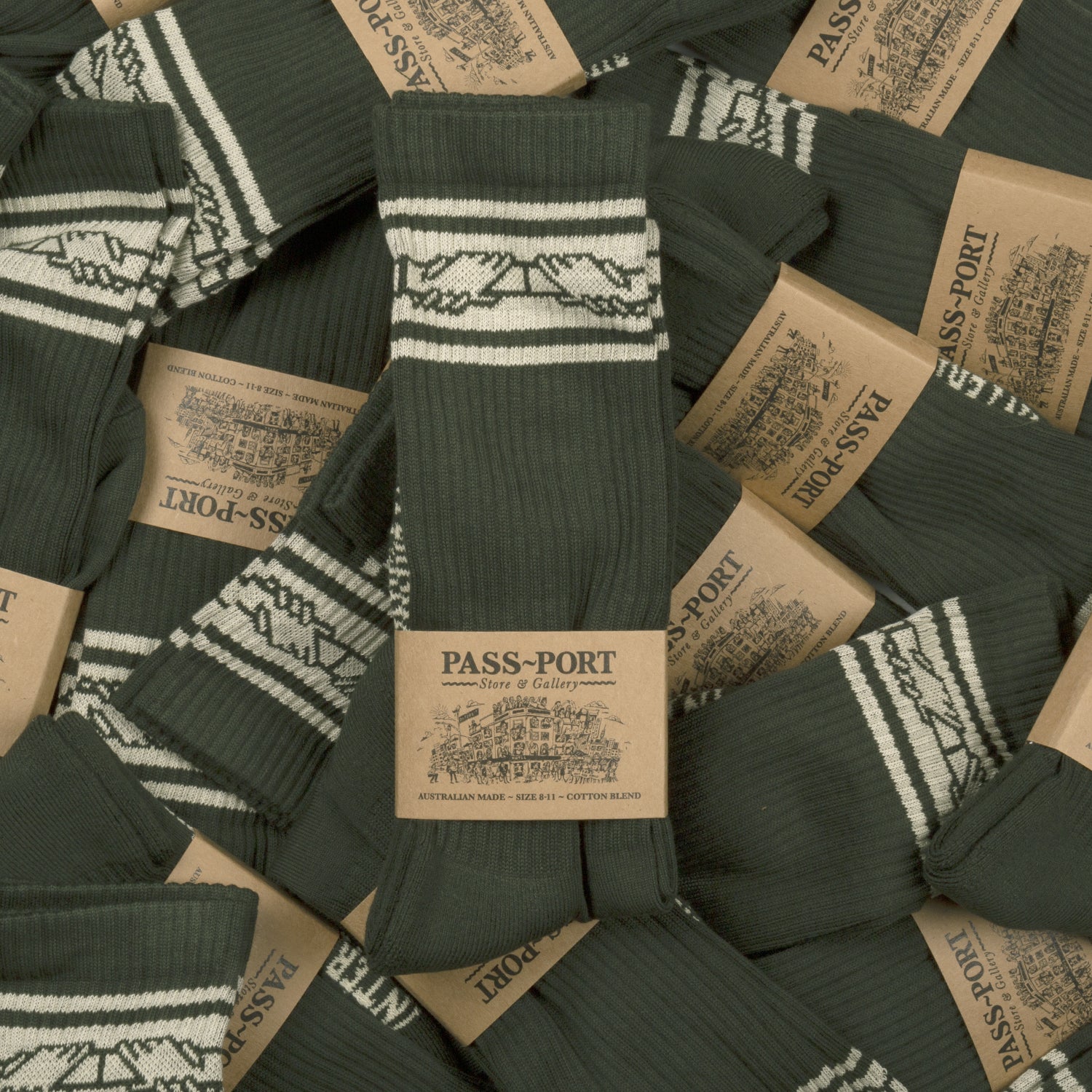 【FTC】PASS~PORT - Hi Sox ソックス 3-Pack Pass~Port - Hi Sox 3-pack (white) – Branded Skate Shop