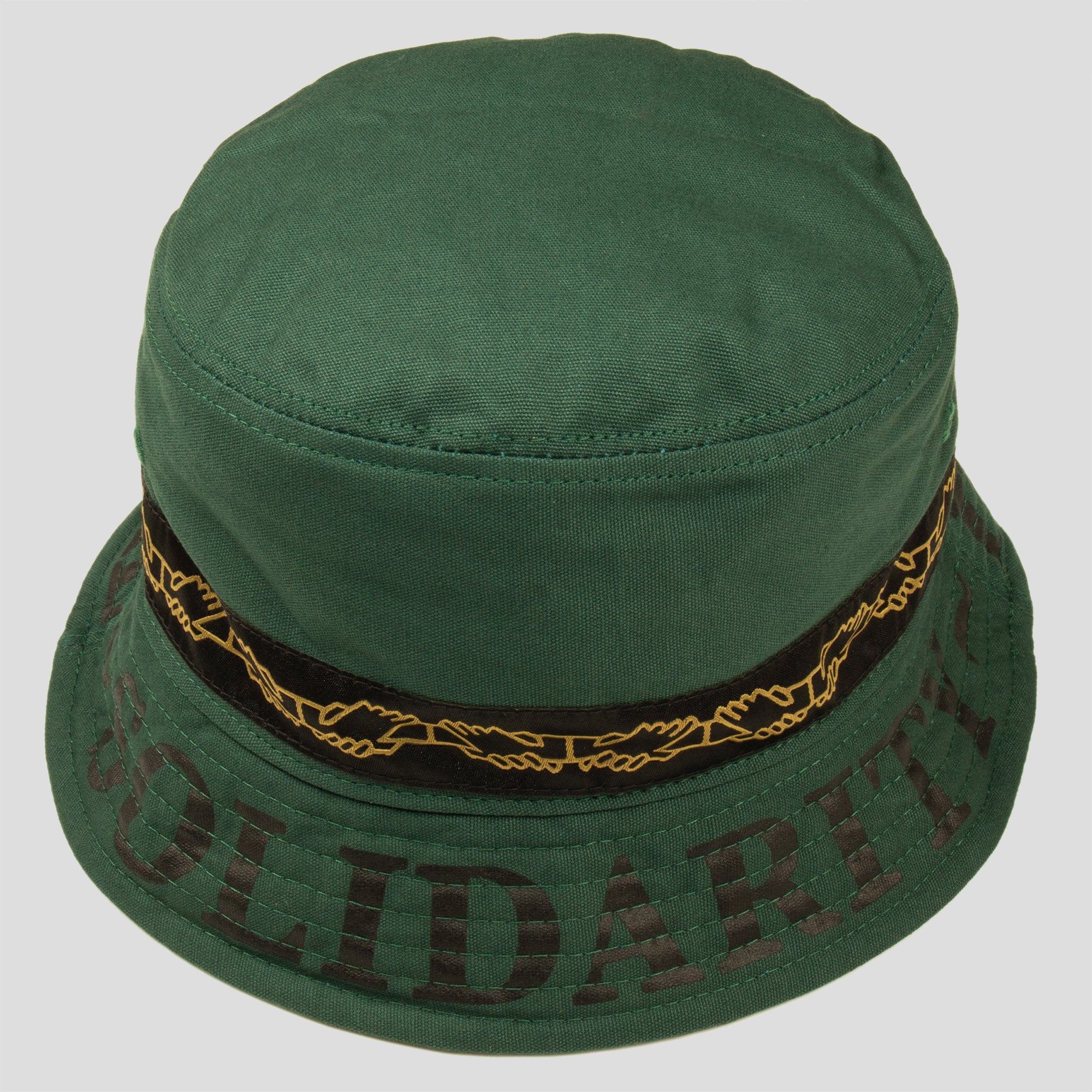 PASS~PORT "INTER SOLID" REVERSABLE BUCKET HAT GREEN