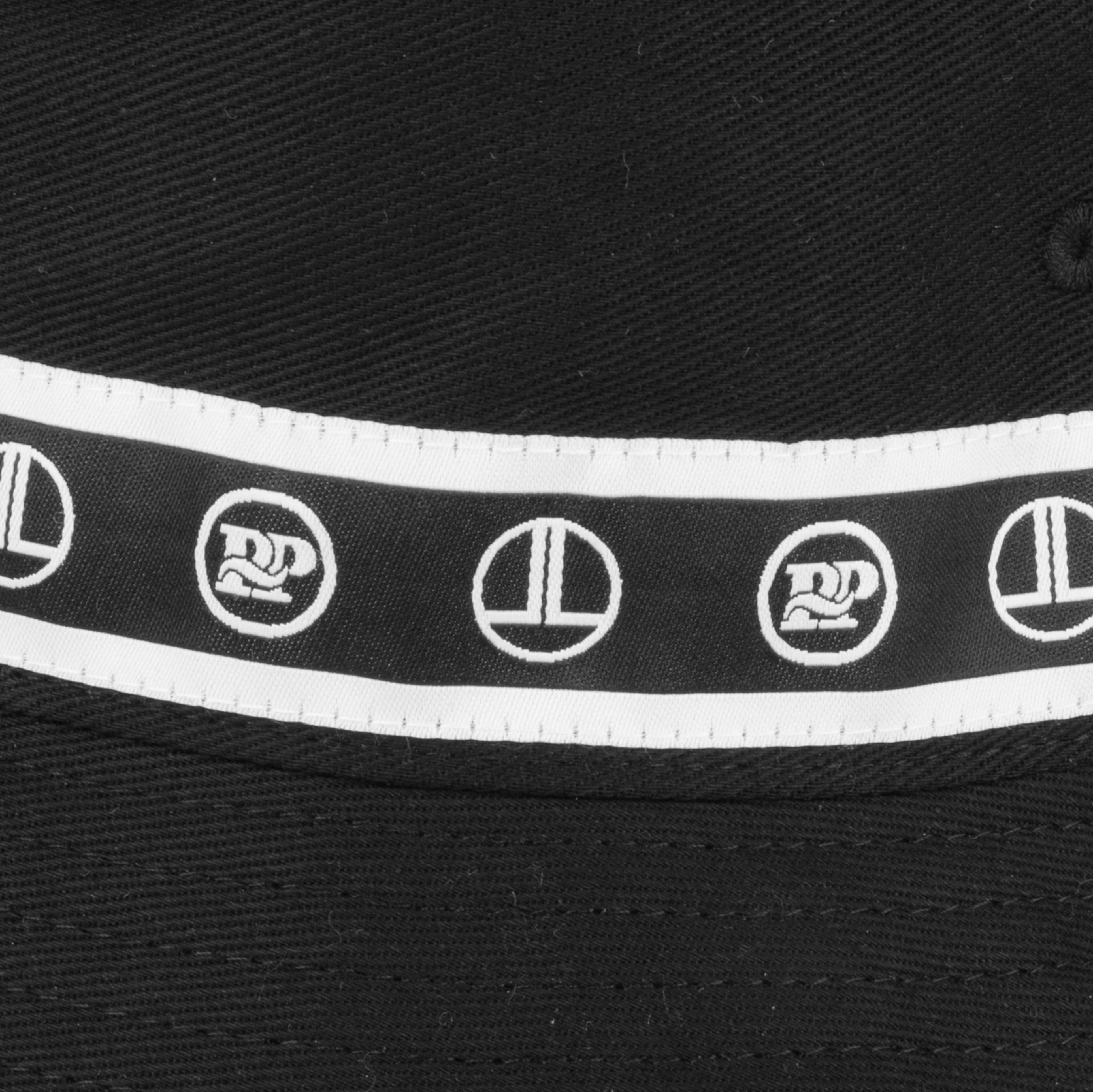 PASS~PORT LOW LIFE "RIBBON" BUCKET HAT BLACK