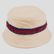 PASS~PORT LOW LIFE "RIBBON" BUCKET HAT NATURAL