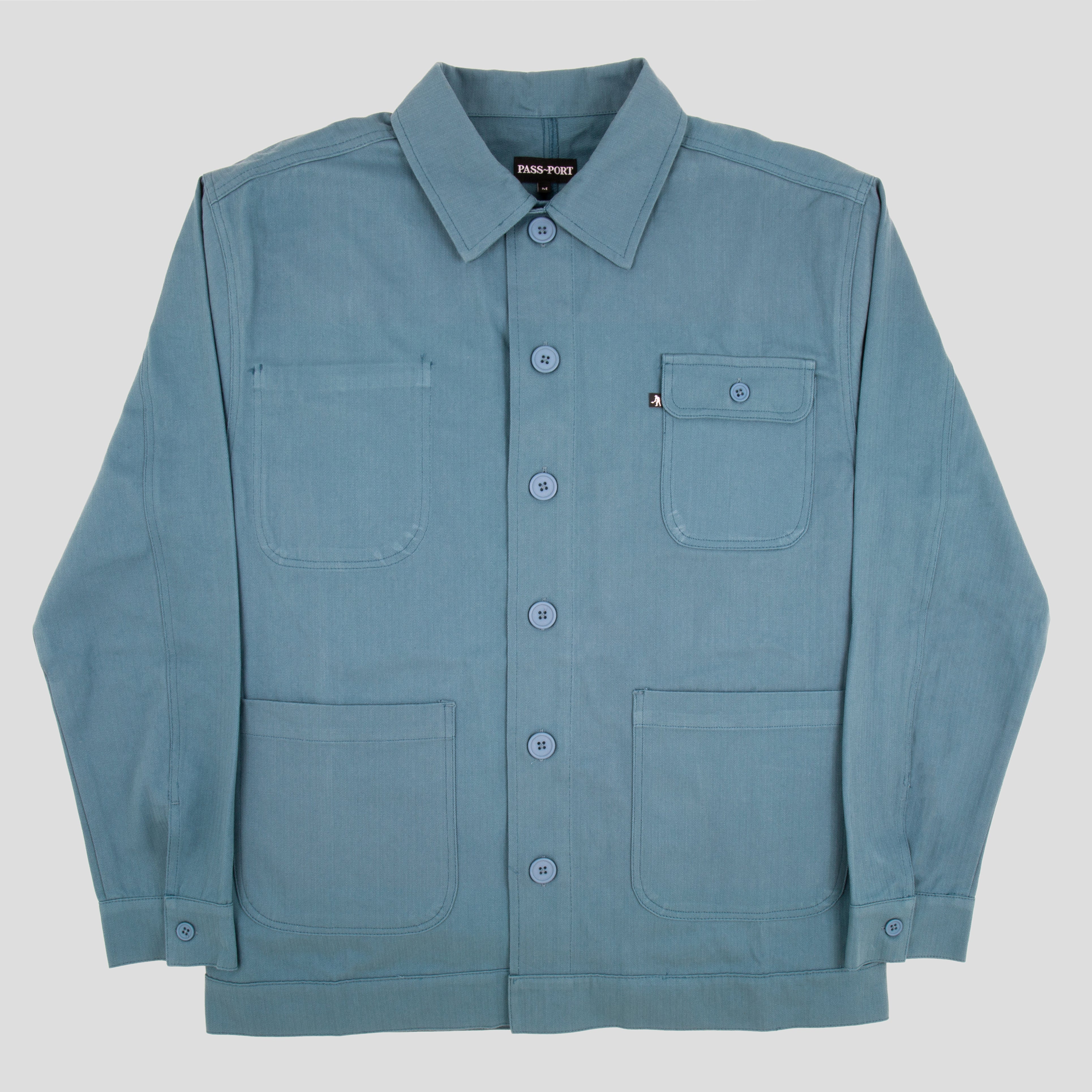 PASS~PORT "PAINTERS" JACKET SLATE