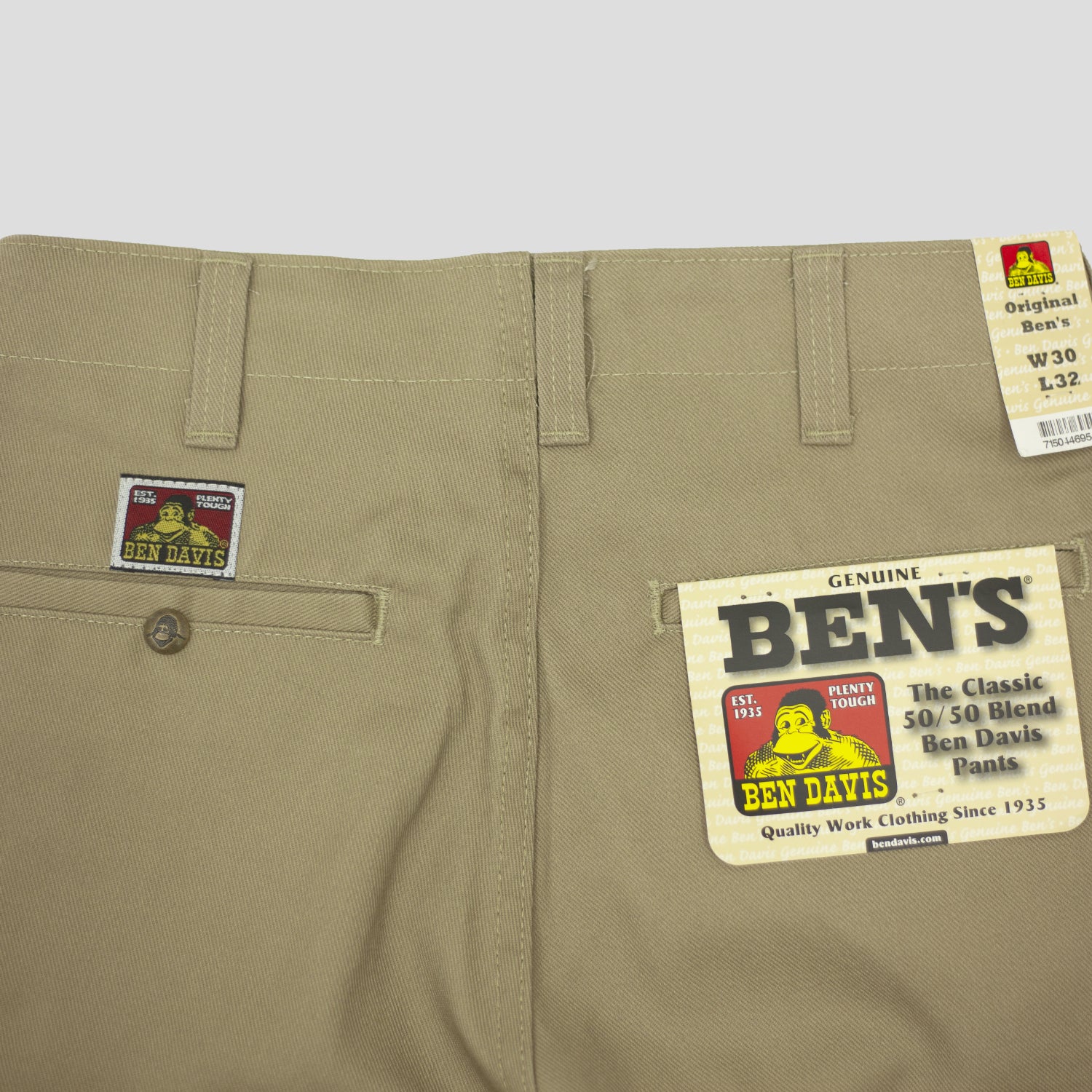 Ben Davis Original Ben's Pant - Khaki – Pass~Port