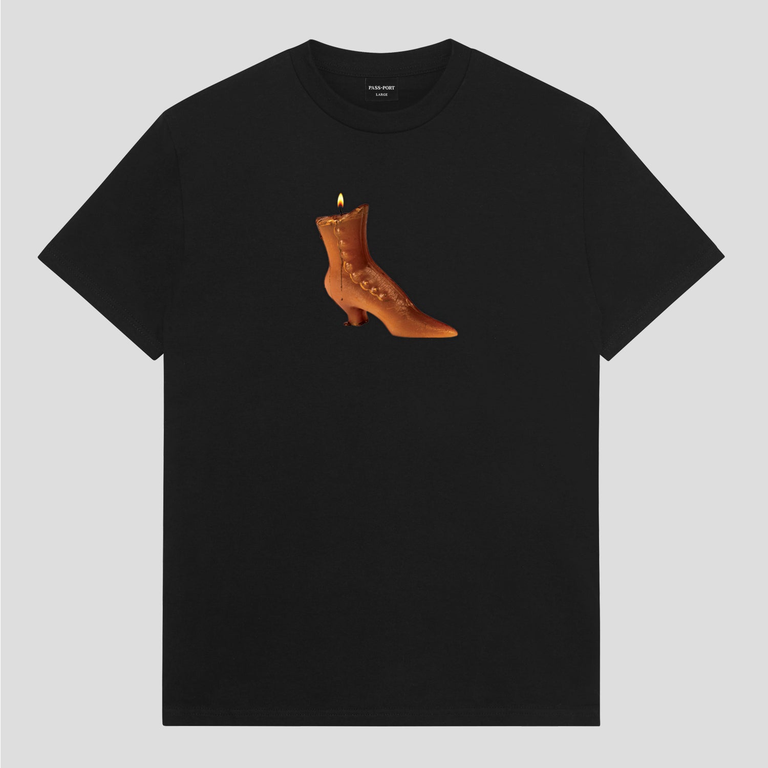 PASS~PORT "OLD BOOT" TEE BLACK