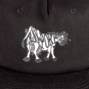 Pass~Port Crying Cow 5 Panel Cap - Black