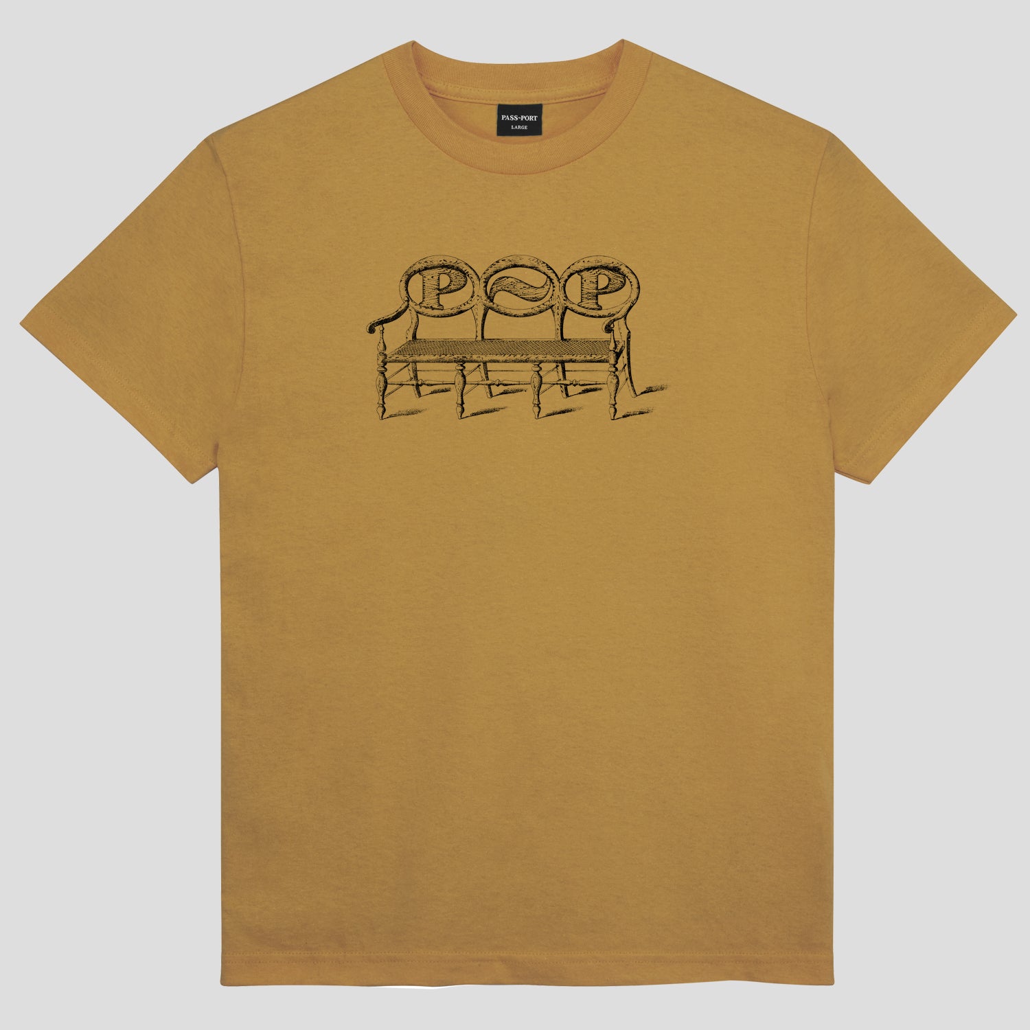 Pass~Port Love Seat Tee - Golden Brown