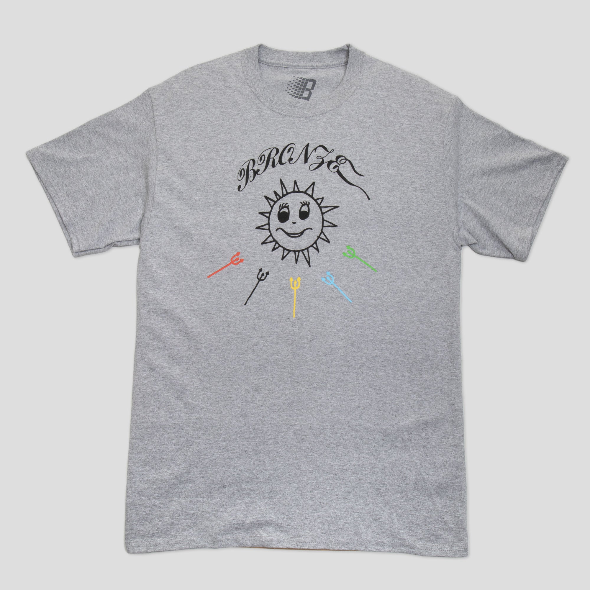 BRONZE 56K "RISE & SHINE" TEE ASH