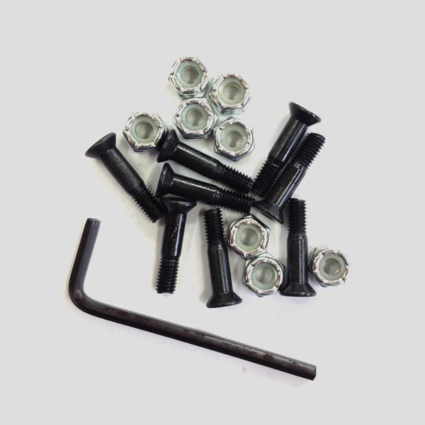 Sunday Hardware 1" Deck Bolts - Black / Silver